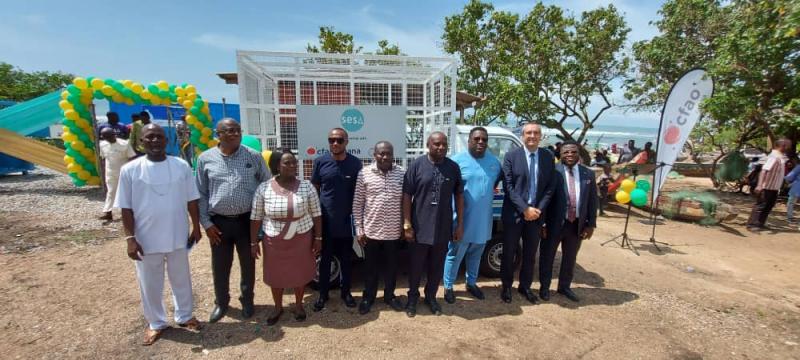 CFAO Ghana Inauguration of Plastic Collection Centre in Nungua